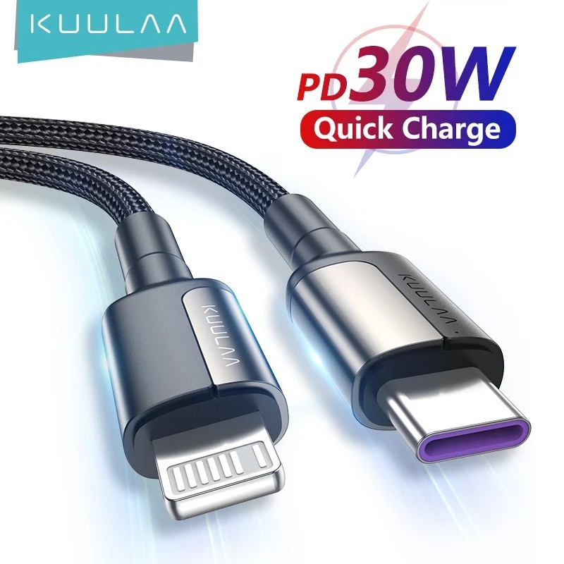 Kabos USB-C: Carregamento Rápido 30W para iPhone