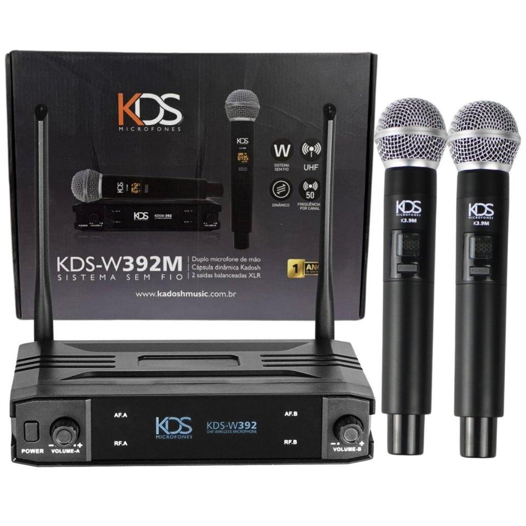 kadosh-kds-w392-microfone-sem-fio-profissional
