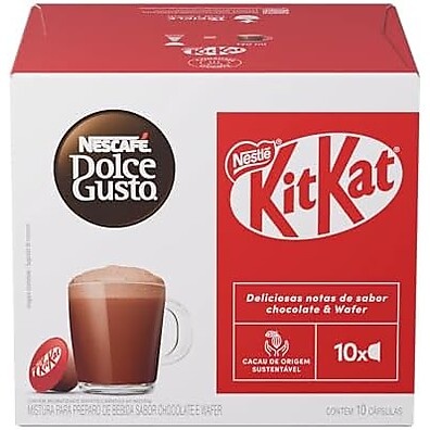 Kit Kat Dolce Gusto: 10 Cápsulas Irresistíveis