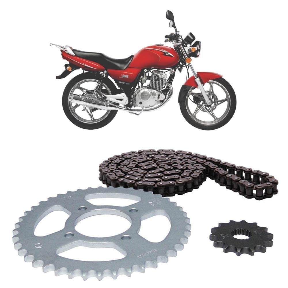 Kit Relação Transmissão Cofap Suzuki EN 125 Yes Intruder Katana - Qualidade INMETRO