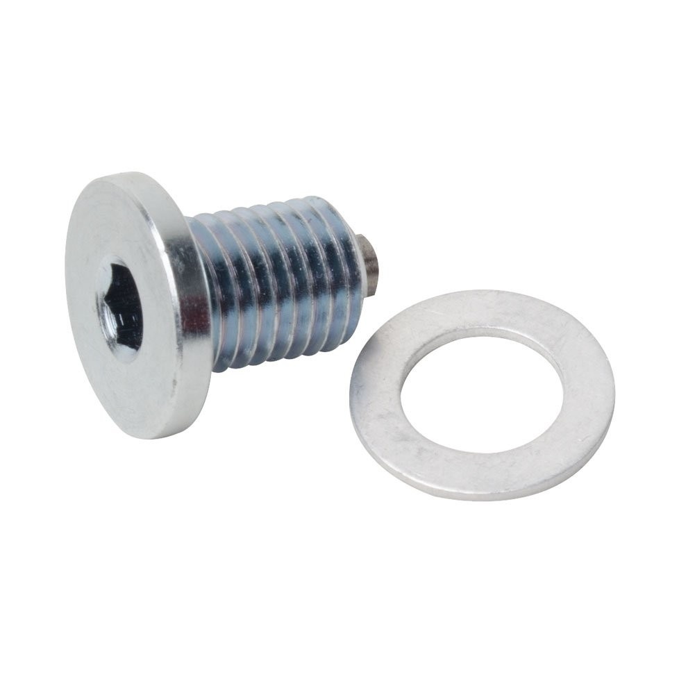 Parafuso de Drenagem Magnético Tusk Low-Profile para Kawasaki KLR650 (1987-2025) - Proteção Superior!