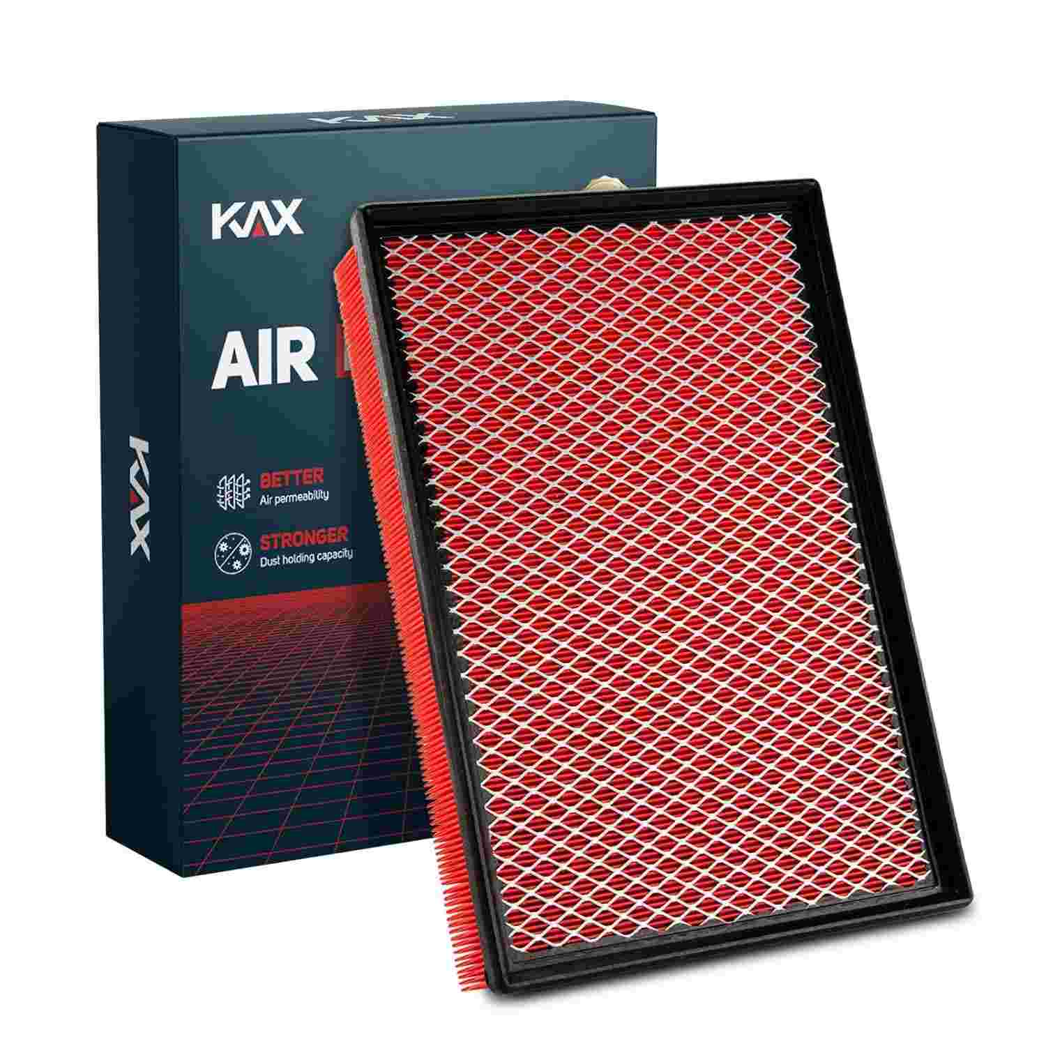 KAX Filtro de Ar Premium para Ram 1500/2500/3500: Desempenho Máximo e Vida Útil Prolongada (GAF041/CA9401)