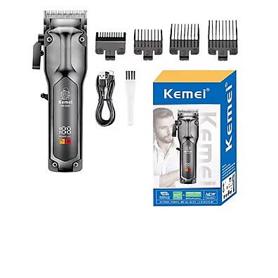 Kemei 2629: Máquina de Corte Profissional Sem Fio