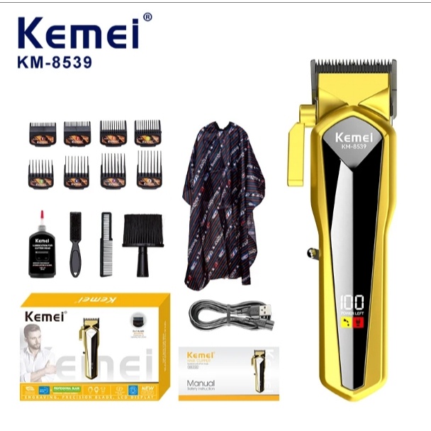 Kemei 8539: Máquina de Cortar Cabelo Profissional