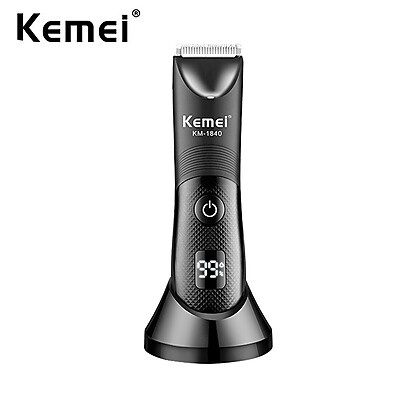 Kemei Aparador Elétrico à Prova D'água – Higiene Masculina Sem Irritação