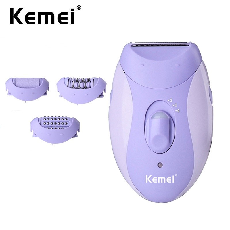 Kemei: Depilador Elétrico 4 em 1