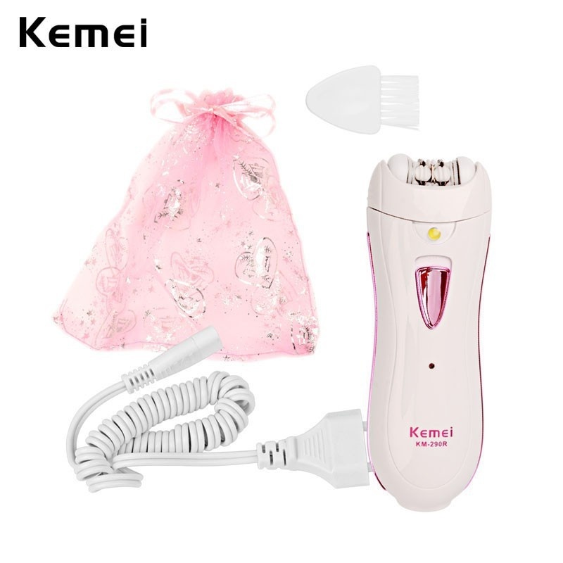 Kemei: Depilador Elétrico para um Corpo Liso
