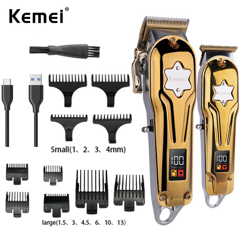 Kemei KM-2011: Máquina de Cortar Cabelo Profissional