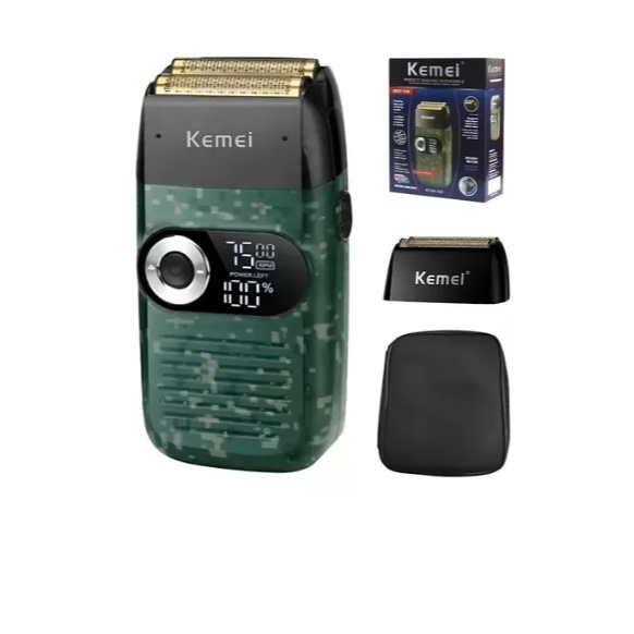 Kemei KM-2027: Barbeador Elétrico Profissional
