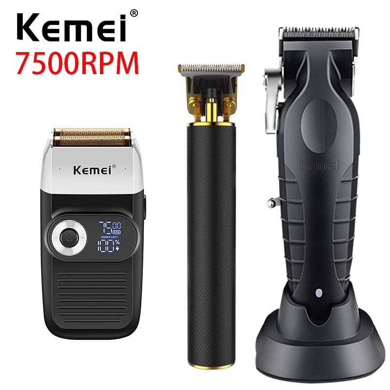 kemei-t9-maquina-de-corte-profissional