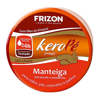 Kero Pé Orange: Hidratação Intensa para Mãos, Pés e Joelhos