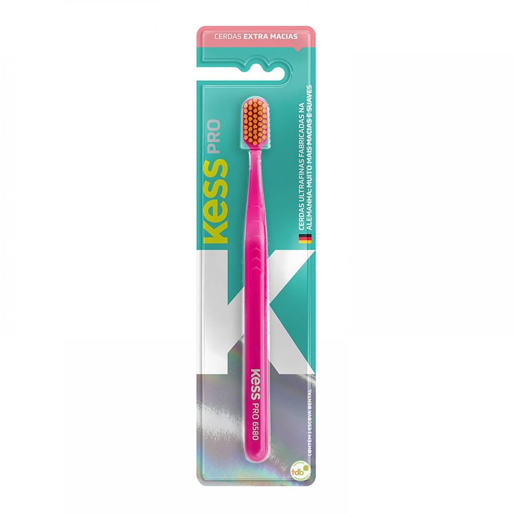 Kess Pro: Escova Dental Extra Macia para Cuidado Bucal