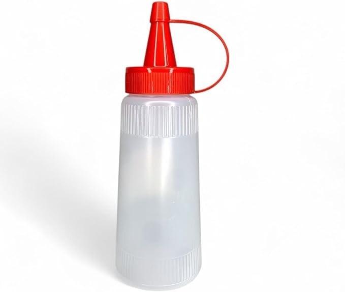 Bisnaga Plástica Para Ketchup, Mostarda E Maionese 200mL (Ketchup)
