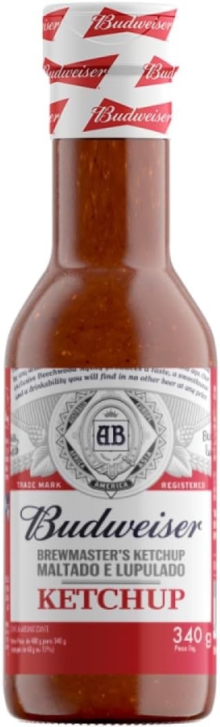Budweiser Ketchup Maltado E Lupulado Budwieser 340G