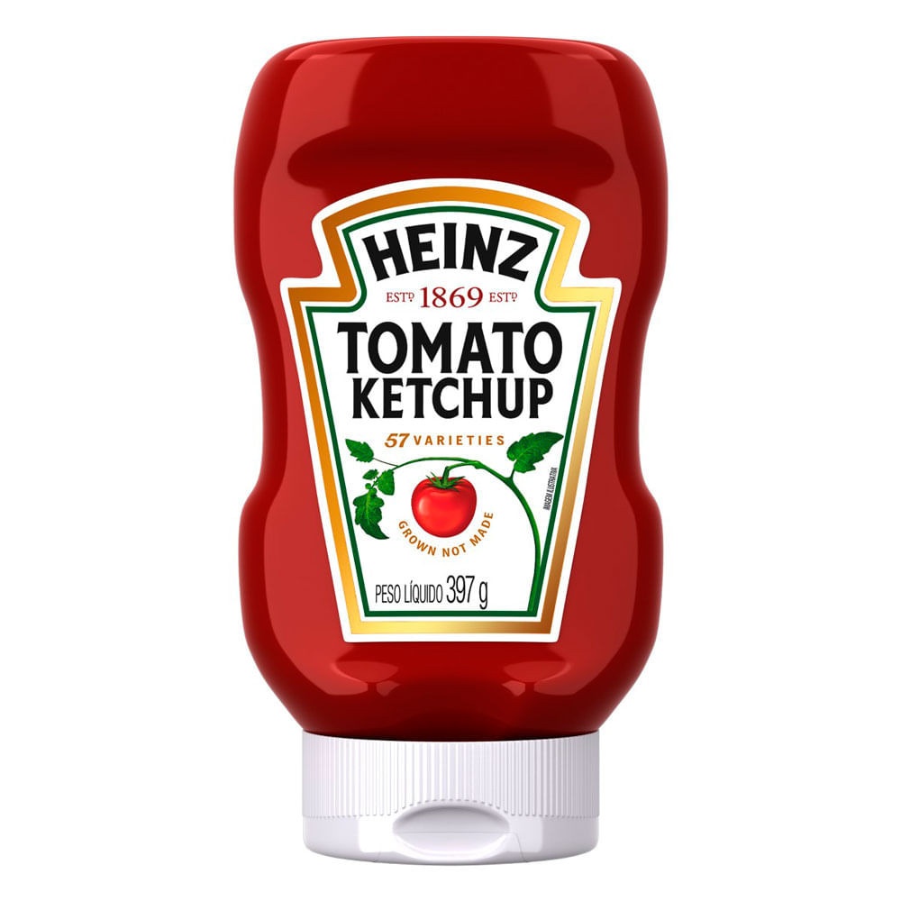 Ketchup Heinz Squeeze 397g: O Sabor Clássico!