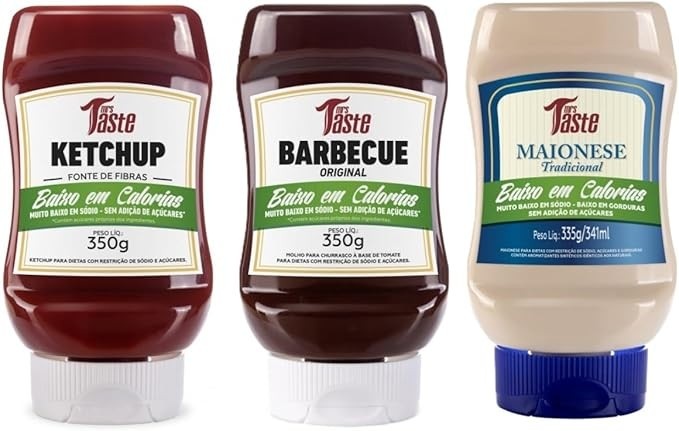 Ketchup + Barbecue + Maionese - Mrs Taste