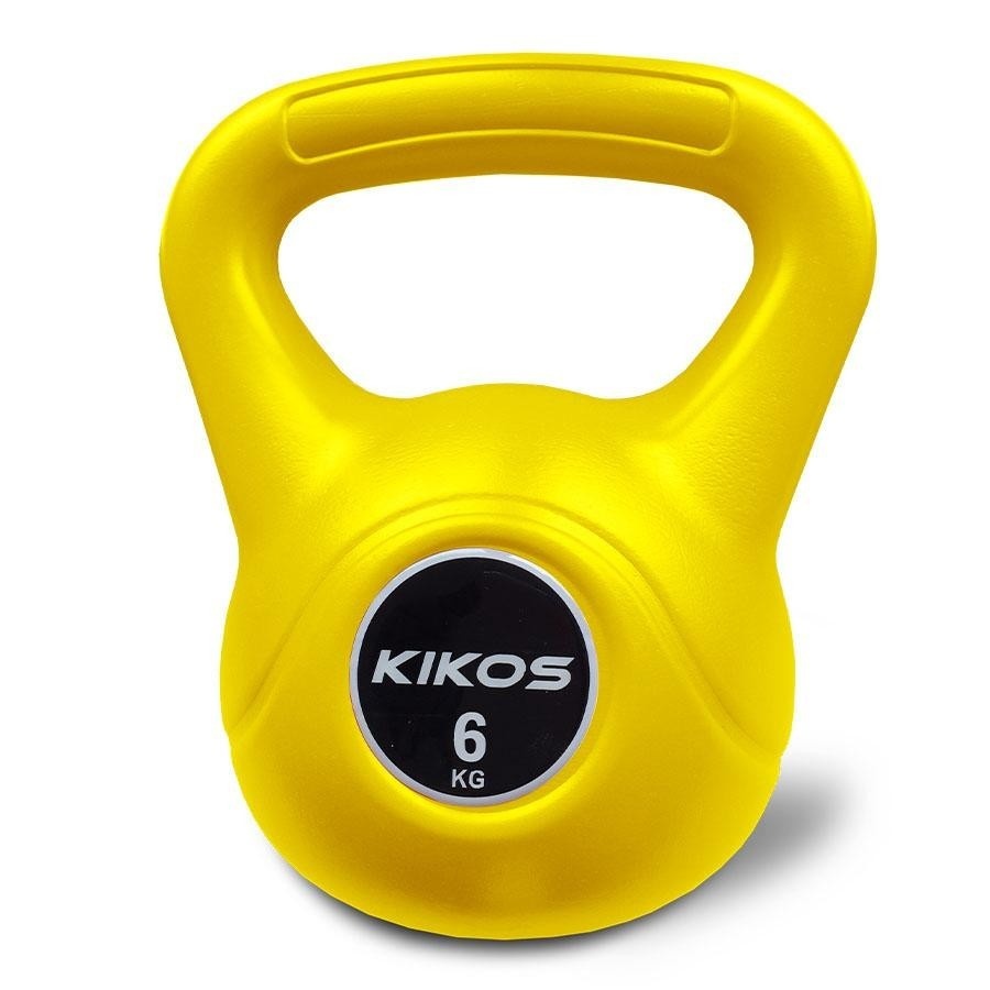 Kettlebell Kikos Cement 6Kg: Treino Intenso com Menos Ruído
