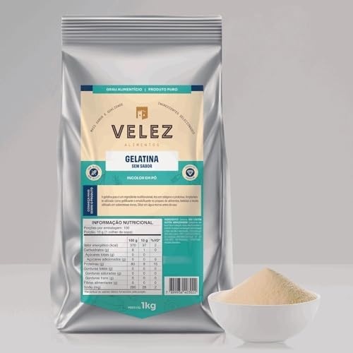 Gelatina sem sabor VELEZ 1 Kg
