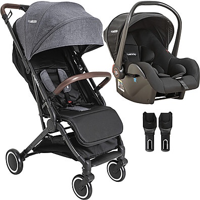 Kiddo Sprint II: Carrinho Compacto + Bebê Conforto