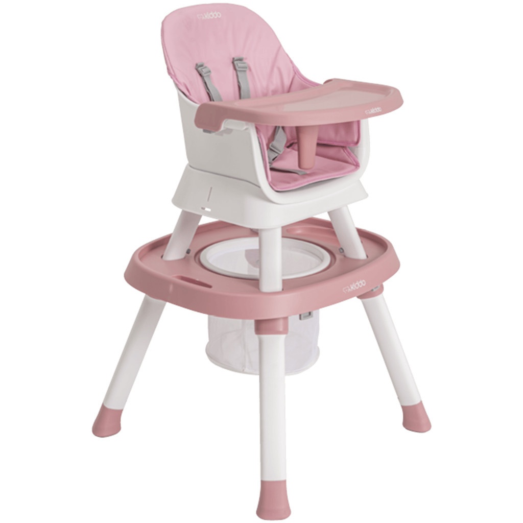 Kiddo Vanilla 12 em 1: A Cadeirinha Multifuncional Rosa