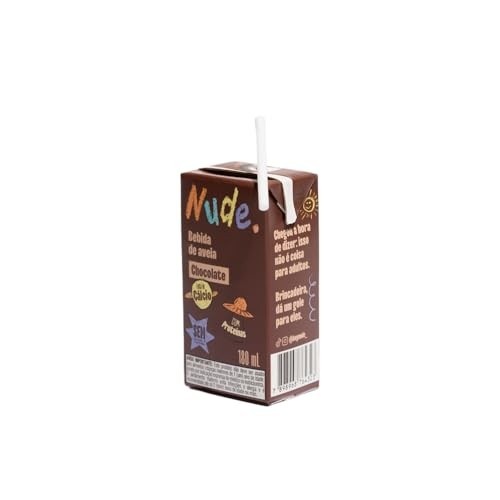 Leite Vegetal de Aveia Kids Chocolate Nude 180ml