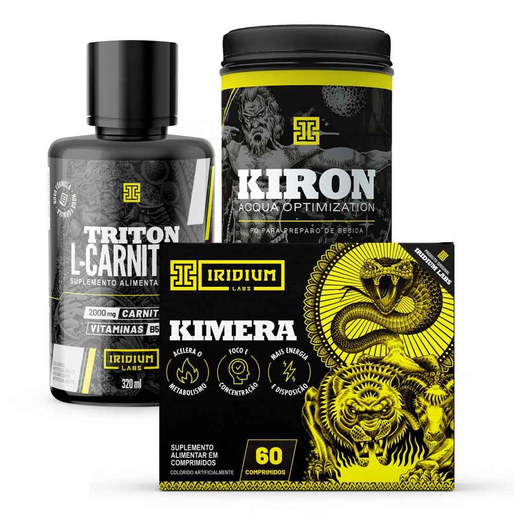 Kimera Thermo + Kiron + Triton: Seu Combo Emagrecedor!