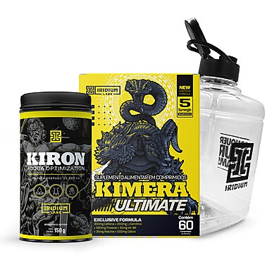 Kimera Ultimate + Kiron: Energia e Hidratação!