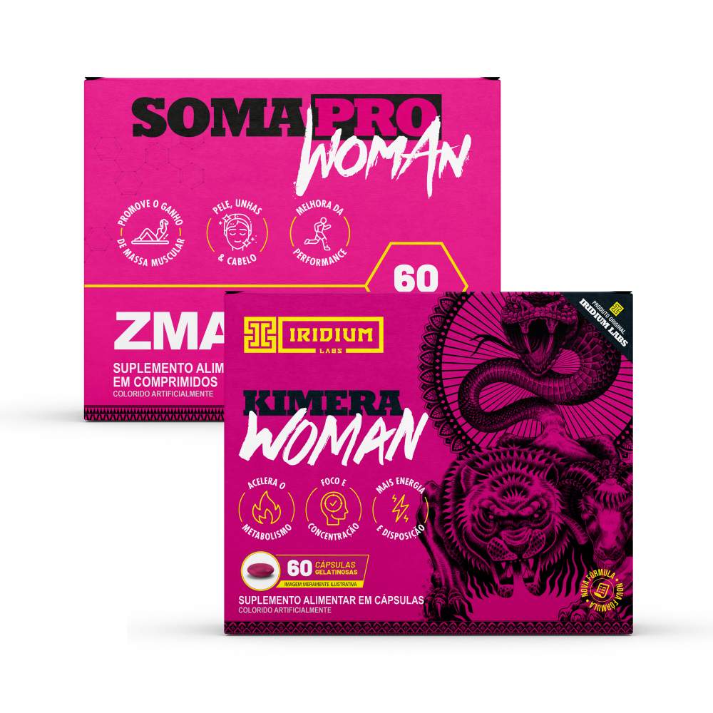 Kimera Woman & Soma Pro: Potencialize Sua Saúde!