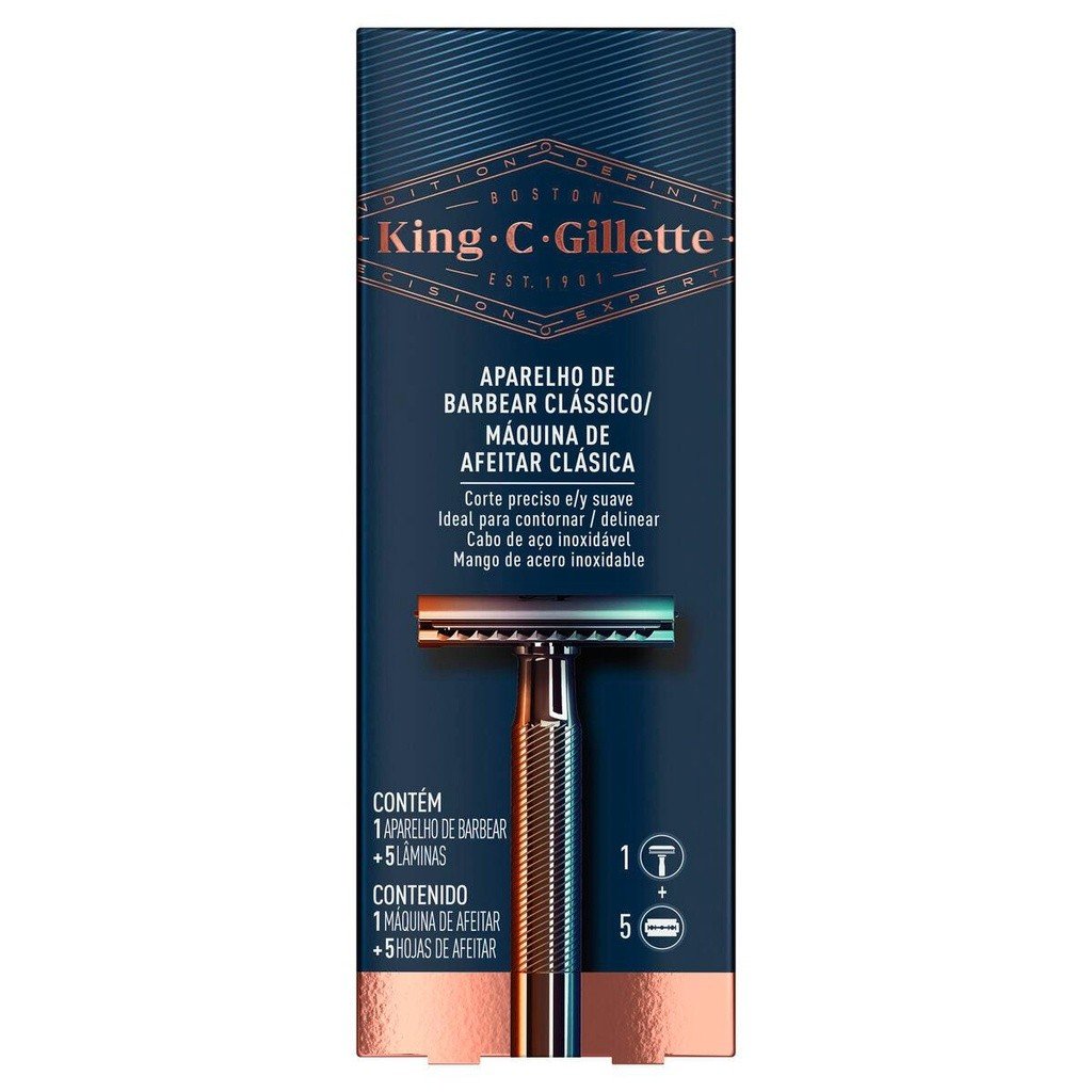 king-c-gillette-barbear-classico-e-preciso