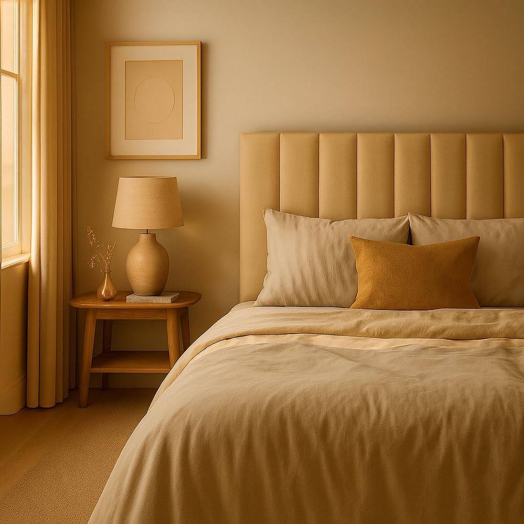 Cabeceiras Estofada Modular para Cama Casal King e Super King - Painel 2,00m x 60cm com Módulos Adesivos Cinza