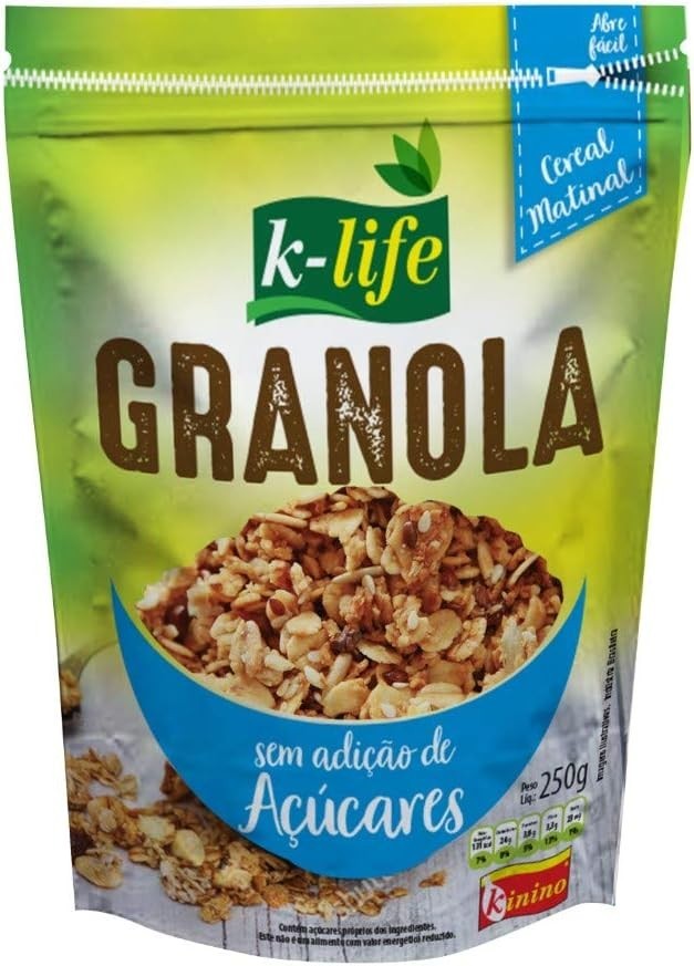 GRANOLA SEM ACUCAR KININO 250G