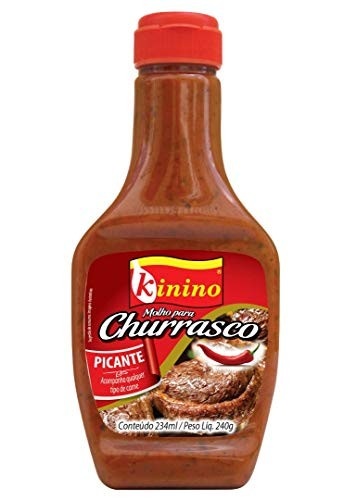 MOLHO PARA CHURRASCO PICANTE KININO 234ML