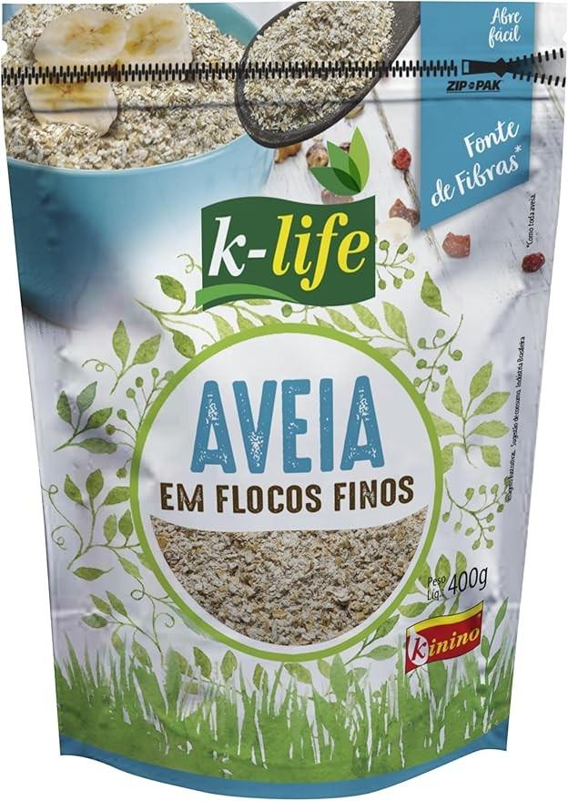 AVEIA EM FLOCOS FINOS KININO 400G