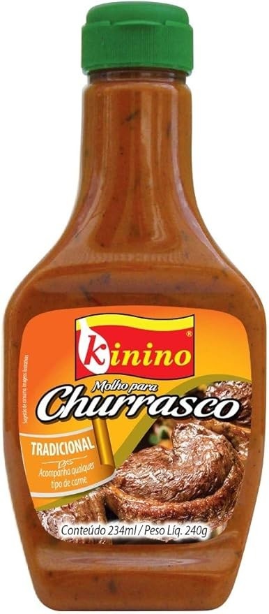 MOLHO PARA CHURRASCO TRADICIONAL KININO234ML
