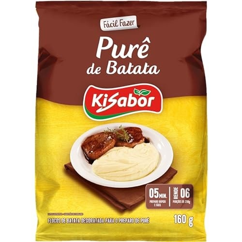 KiSabor Purê De Batata Kisabor 160 Gramas