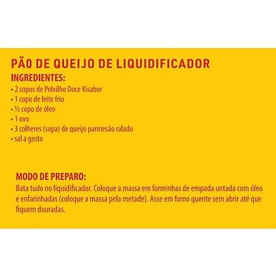Polvilho Doce KiSabor: Leveza e Sabor em 500g