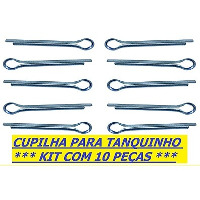 Kit 10 Cupilha Trava Eixo Polia Agitador Tanquinho – Alta Qualidade
