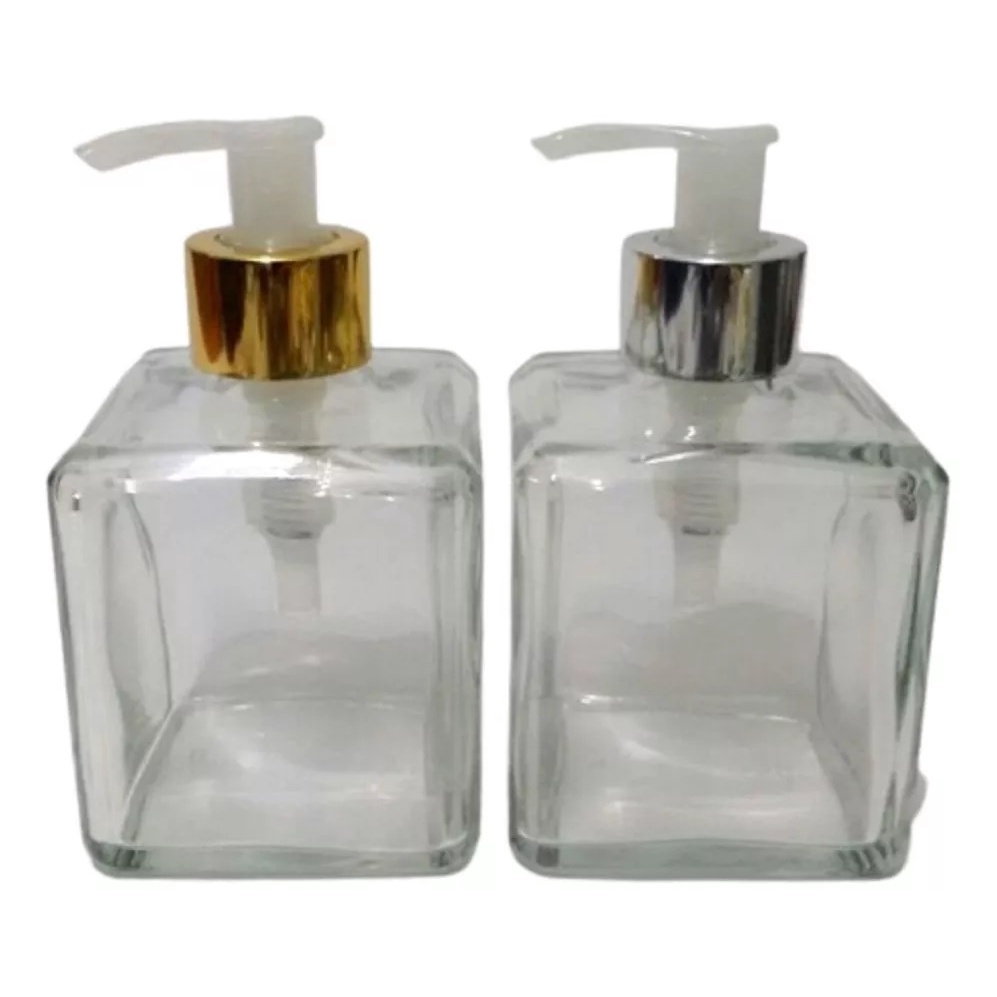 kit-10-frascos-cubo-250ml-luxo-e-praticidade