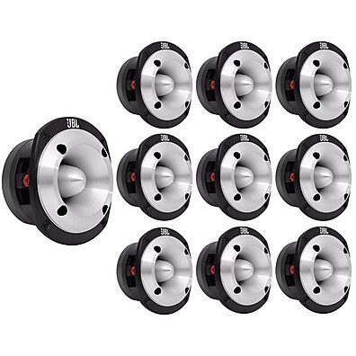 Kit 10 Super Tweeter JBL ST400 Trio – Potência e Alta Frequência