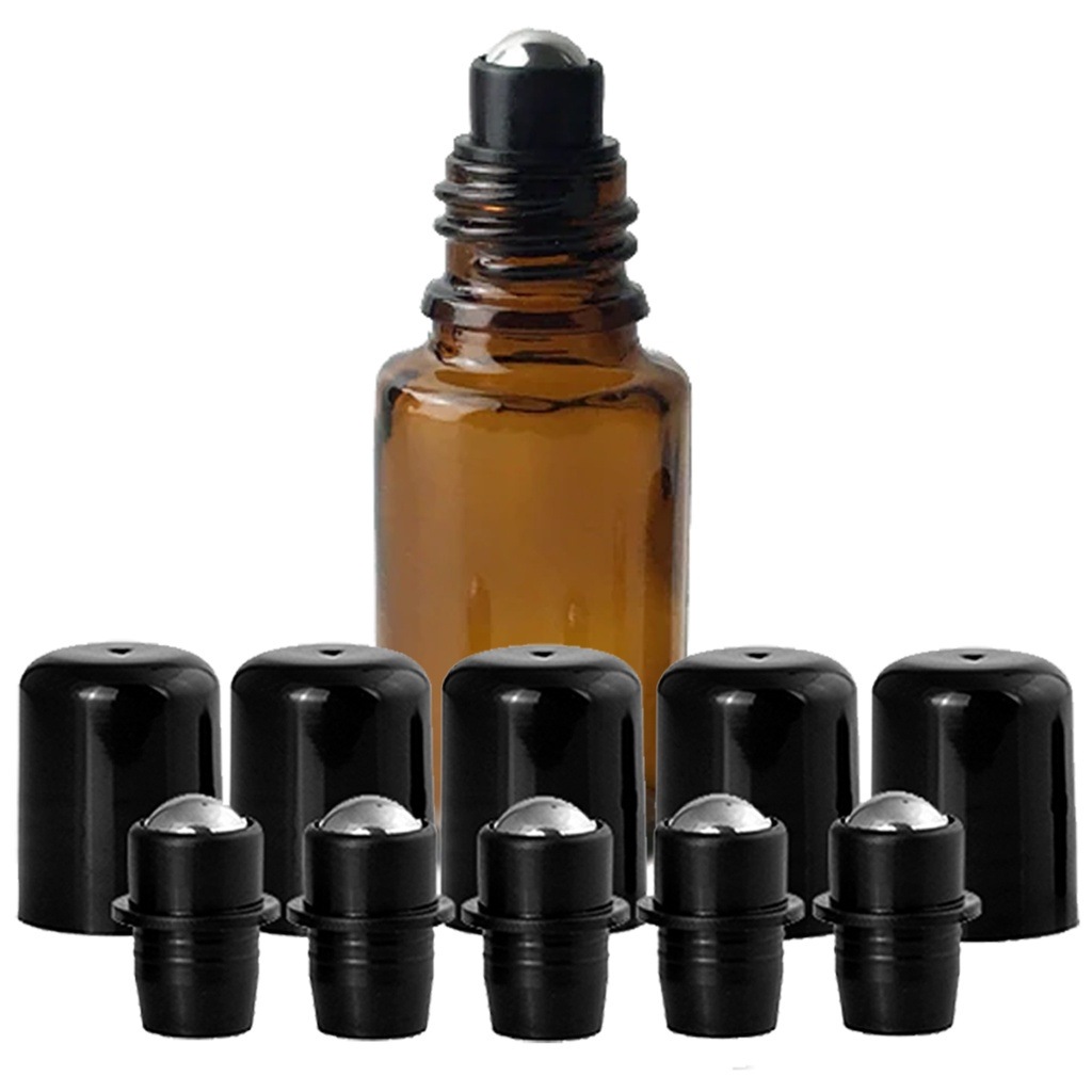 Kit 10 Unidades Tampa Rollon 18mm para Óleos Essenciais