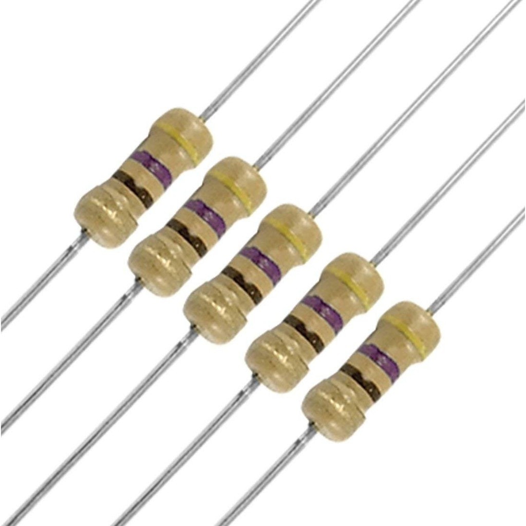 Kit 100 Resistores LED 3mm/5mm CR25 1/4W - Alta Performance