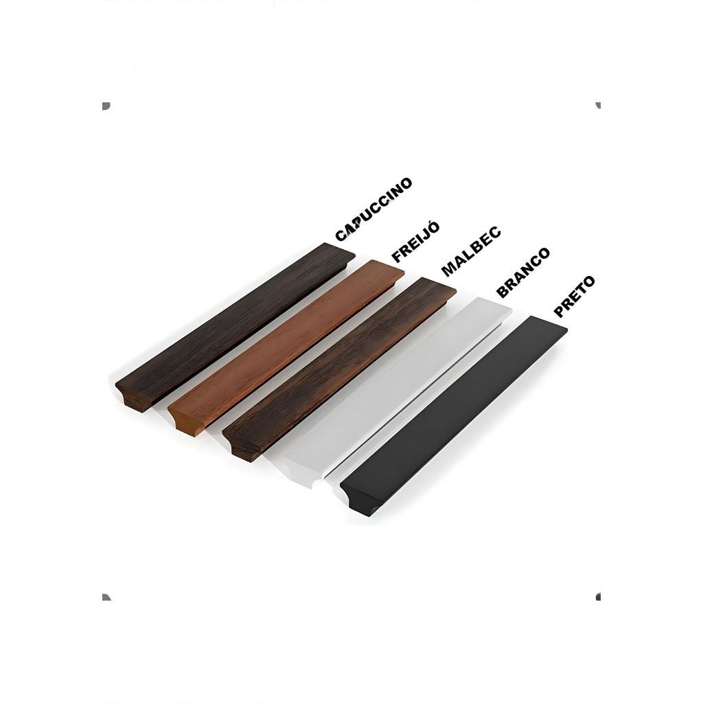 Kit 12 Puxadores 25cm: Renove Seus Móveis Já!