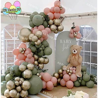 Kit 127 Balões: Decore Sua Festa com Elegância!