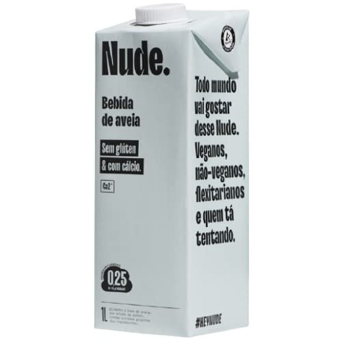 Kit 2X: Leite Vegetal de Aveia Mais Cálcio Orgânico Nude 1L