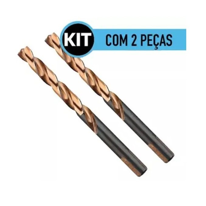 Kit 2 Brocas Pedra 10mm: Perfure com Potência!