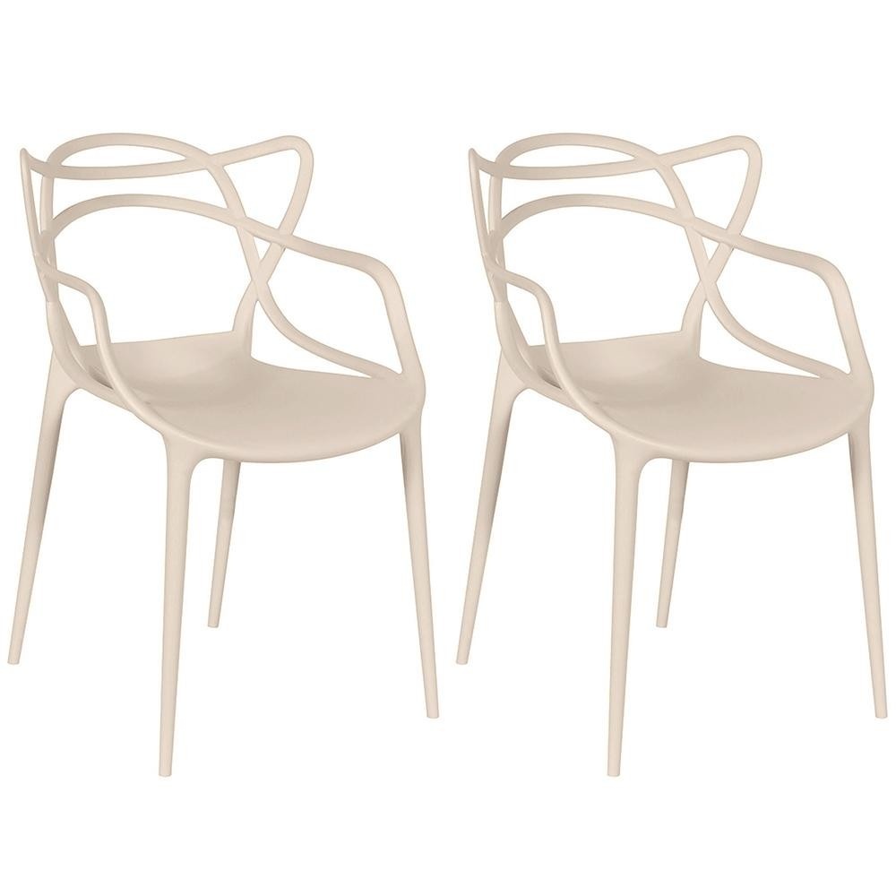 Kit 2 Cadeiras Allegra: Design e Conforto!
