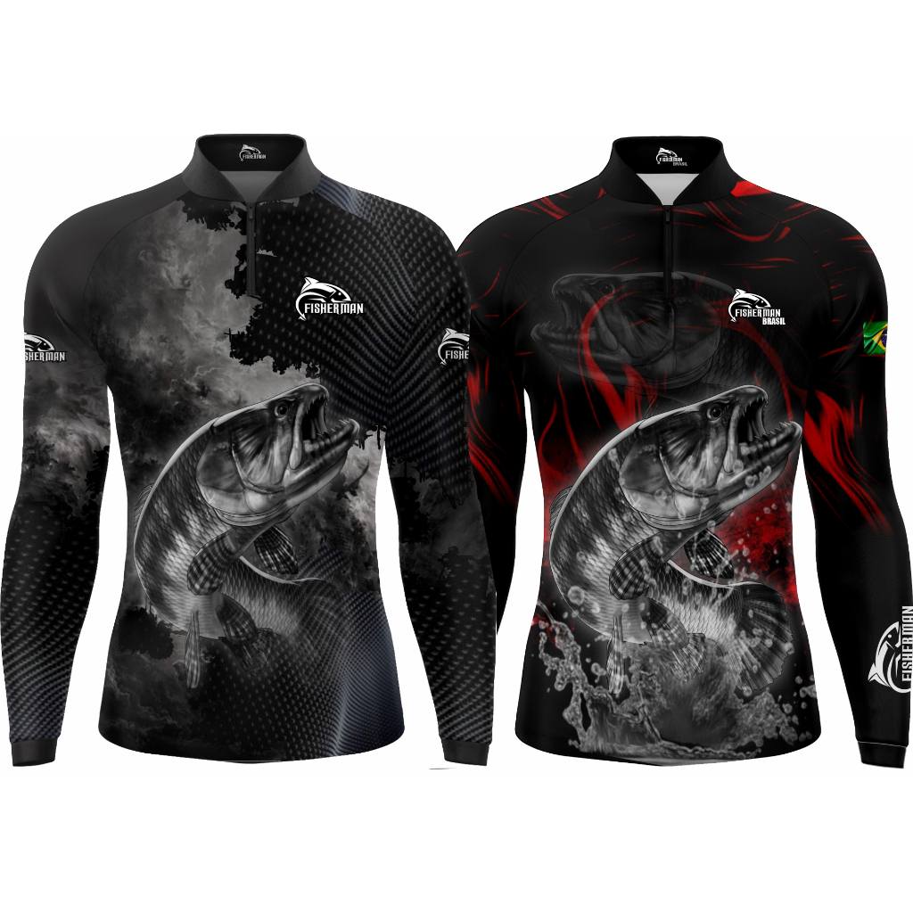 kit-2-camisas-pesca-uv-50-conforto-e-protecao