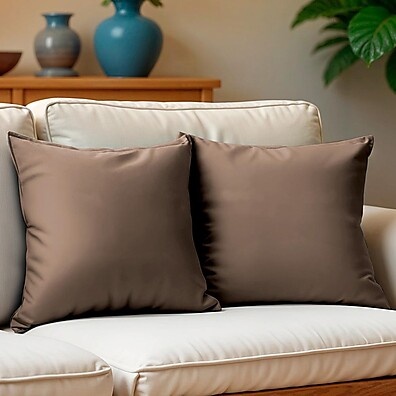Kit 2 Capas de Almofadas Velusoft 45x45cm – Toque Macio e Estilo na Sua Cama