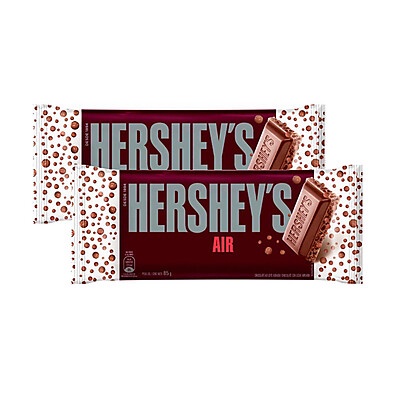 Kit 2 Chocolate Hershey's Air 85g: Textura Leve e Sabor Intenso