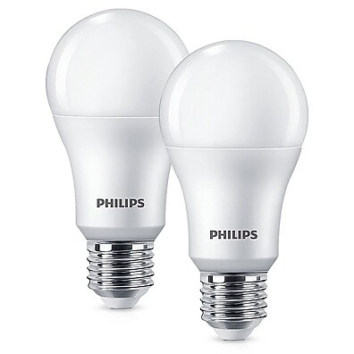 Kit 2 Lâmpadas LED A65 11W Bivolt 6500K Philips: Iluminação Branca e Econômica